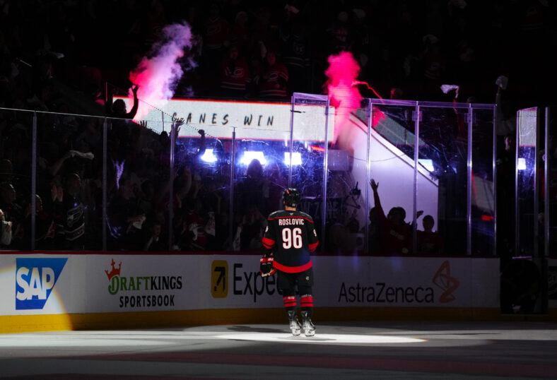 NHL: playoffs de la Stanley Coupe-Washington Carolina Hurricanes