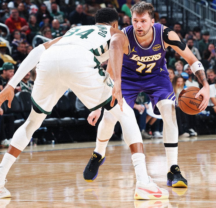 Giannis Antetokounmpo, Luka Doncic