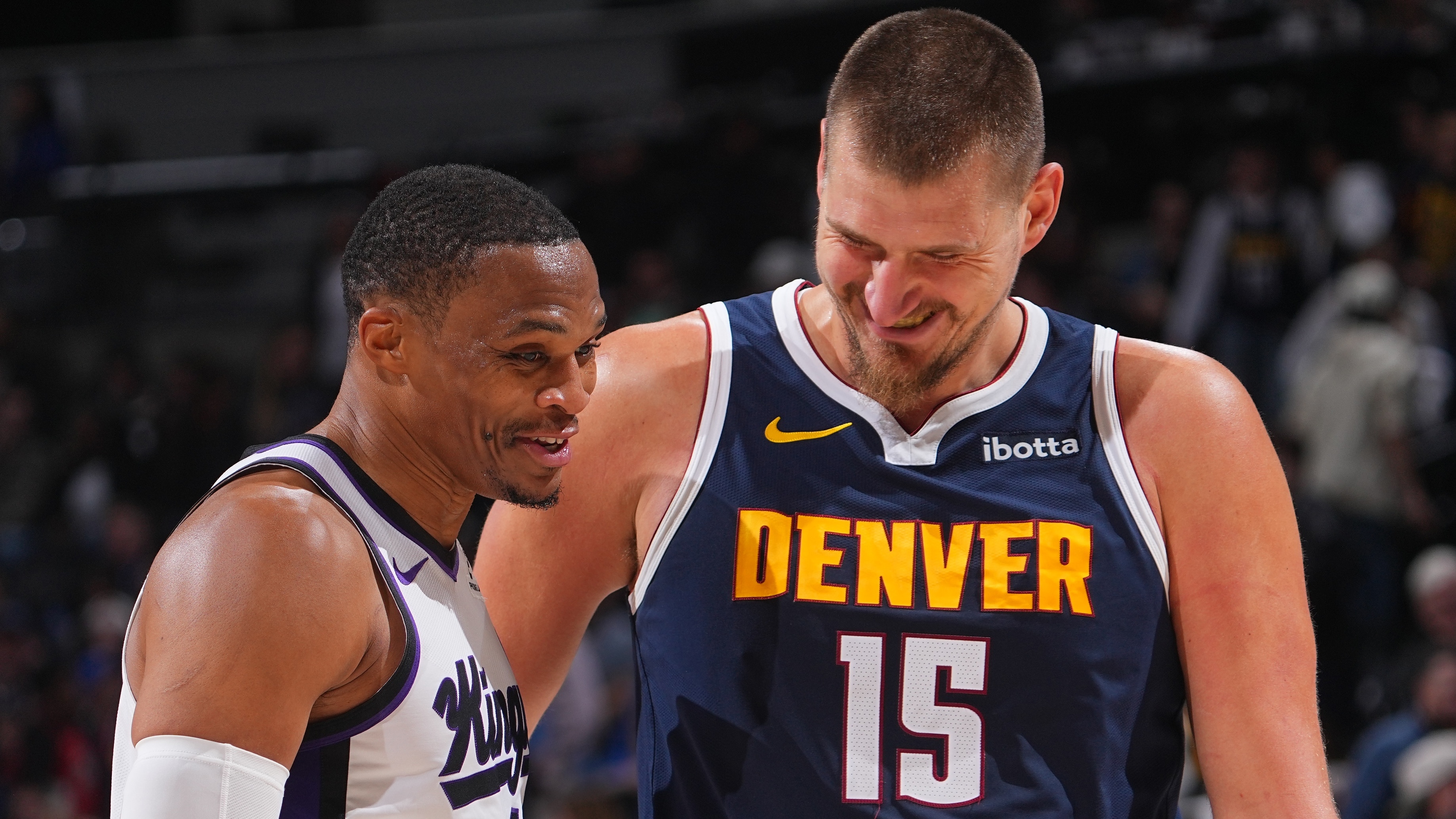 Russell Westbrook y Nikola Jokic
