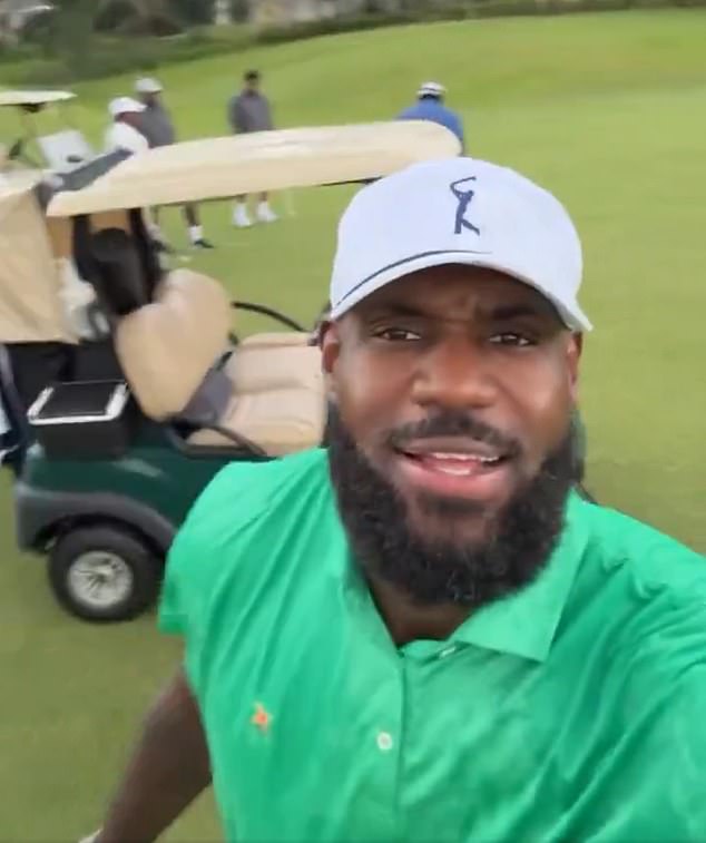 El cuatro veces MVP ha admitido estar obsesionado con el golf en los últimos meses