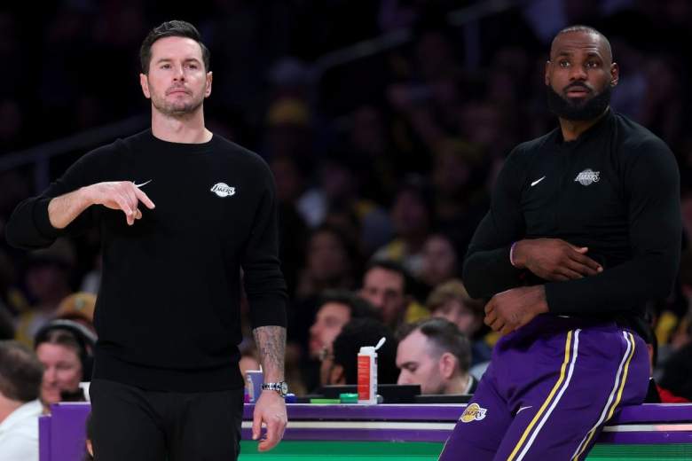 LeBron James, JJ Redick, Lakers, cuerpo técnico de los Lakers