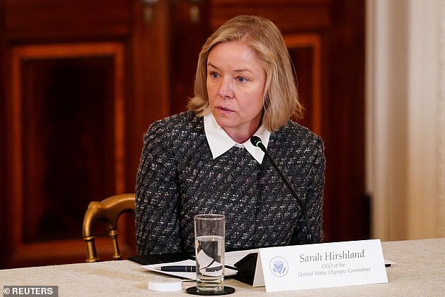 Sara Hirshland, directora ejecutiva del Comité Olímpico de EE. UU., expresó preocupación por los deportes olímpicos