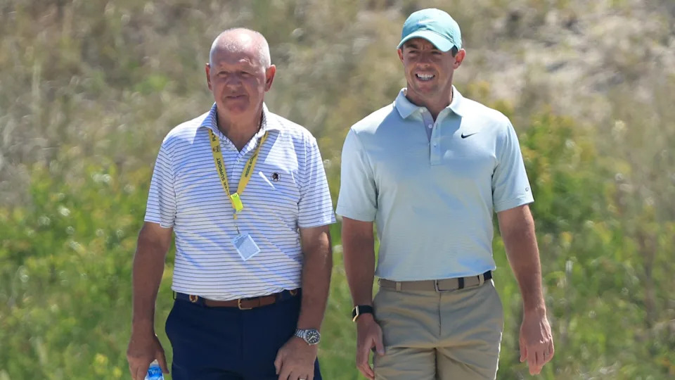 Rory McIlroy formará equipo con su padre Gerry en el torneo Alfred Dunhill Links de 2022.