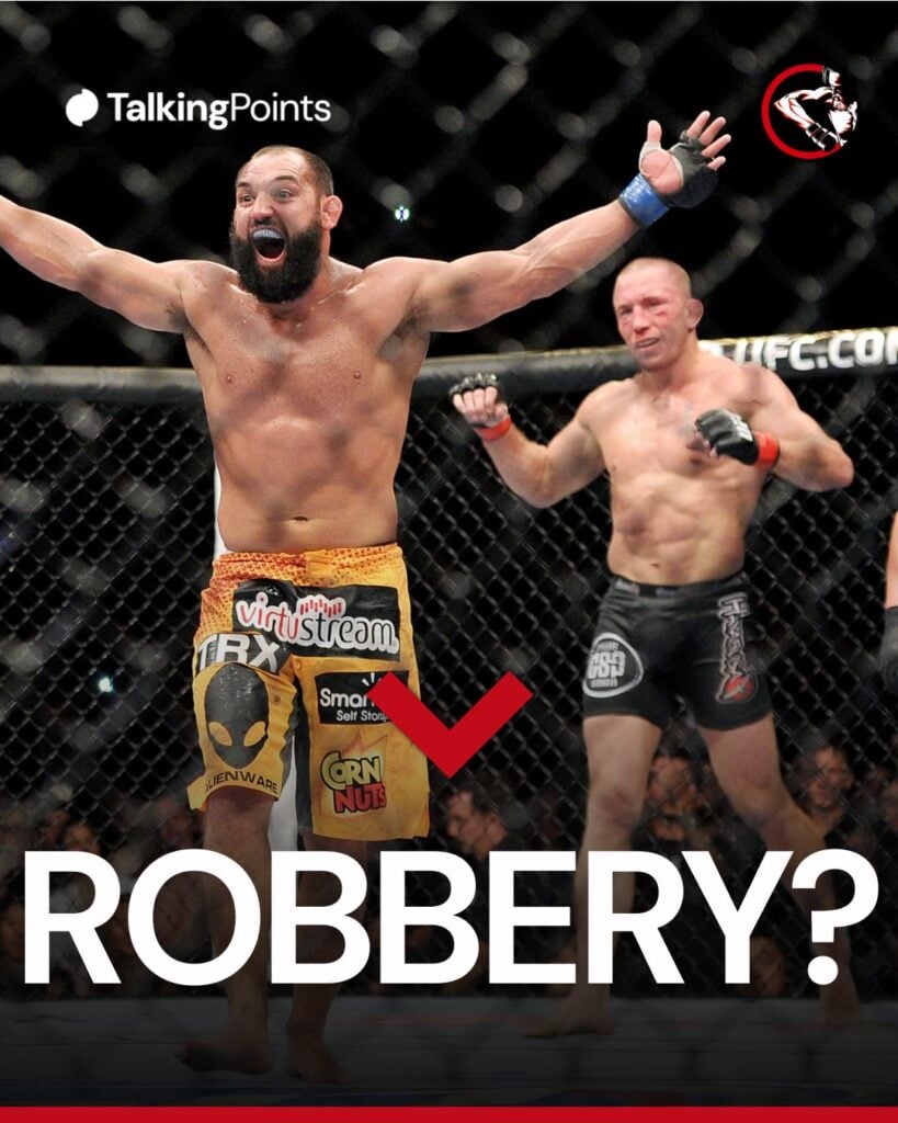 Tabla de robos de Johny Hendricks Georges St-Pierre