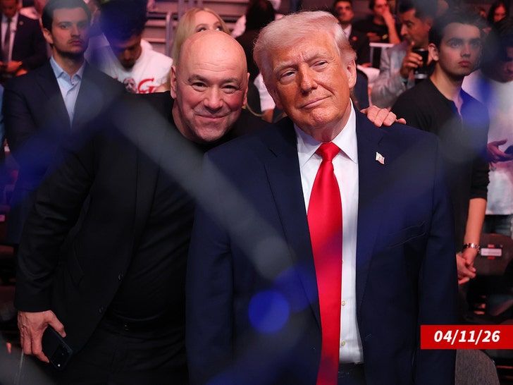 Dana White Donald Trump Getty