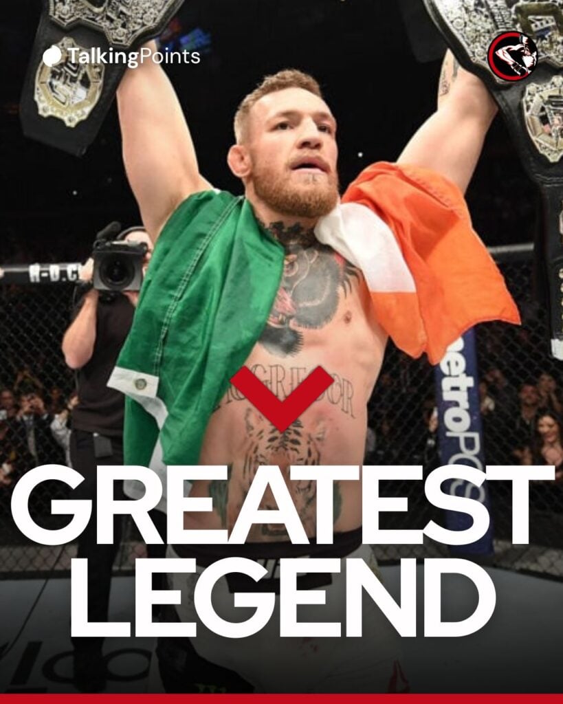 Conor McGregor ganó dos títulos en UFC 205