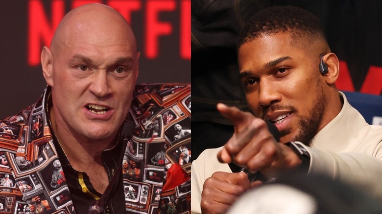 Tyson Fury y Anthony Joshua